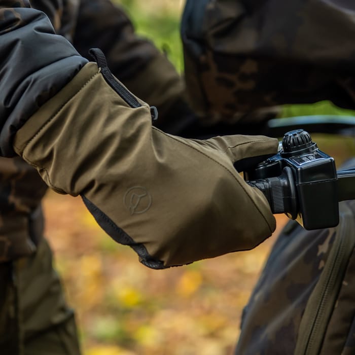Korda Polar Mittens - Dark Olive