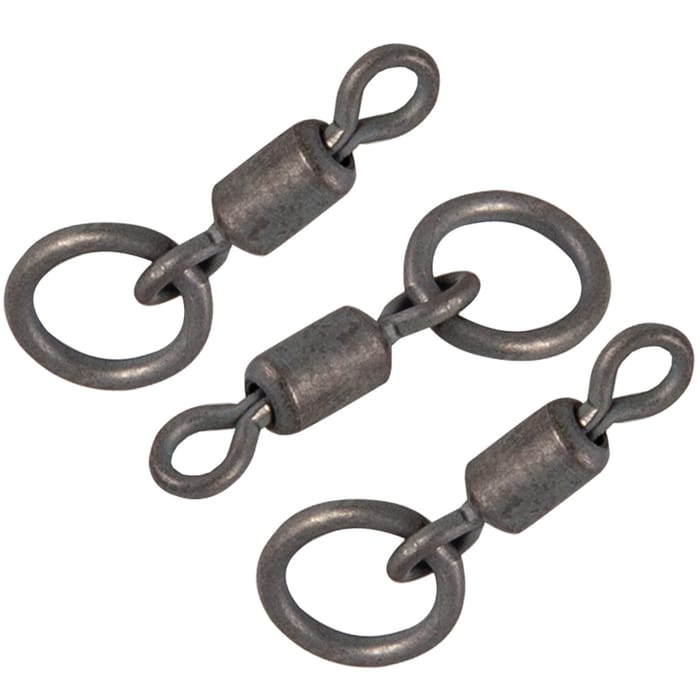 Korda PTFE Coated Ring Swivels Close Up 1