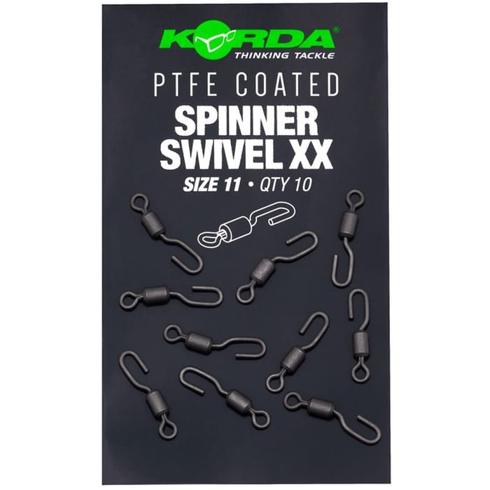 Korda PTFE Spinner Swivel XX Packaging
