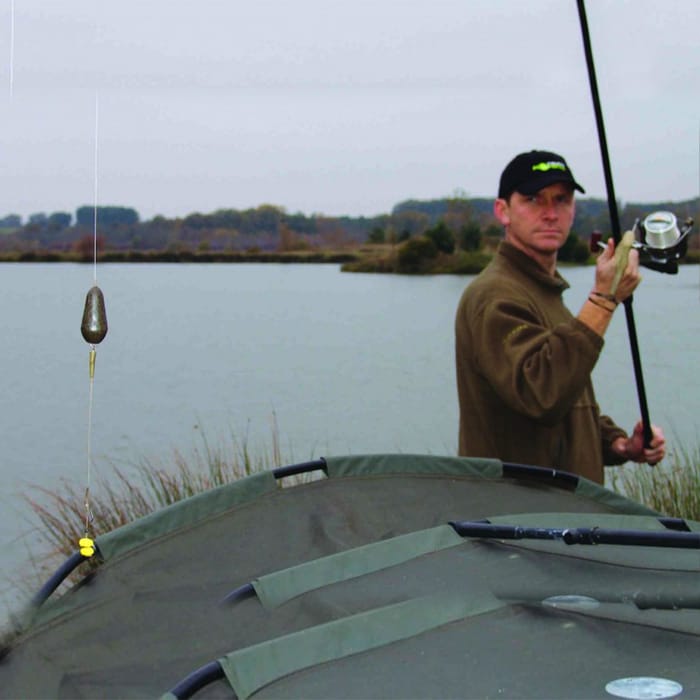 Korda Skyliner Inline Fishing Lead In Use 2