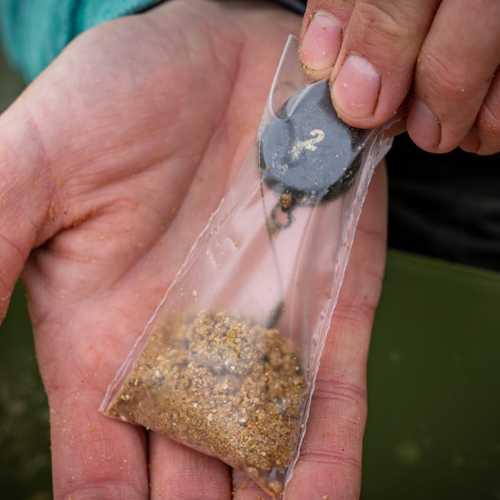 Korda Solidz Fishing PVA Bags In Use 2