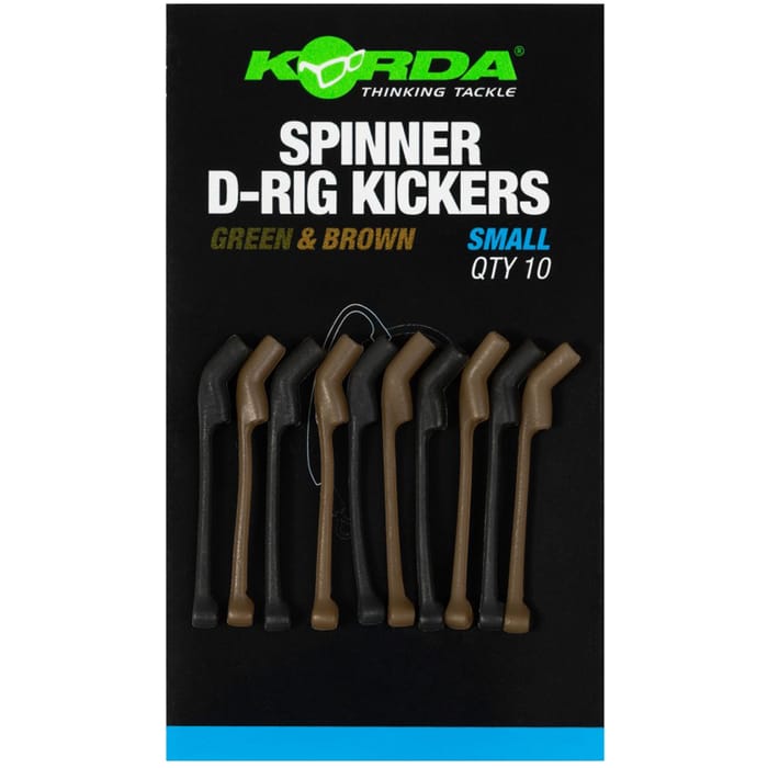 Korda Spinner D-Rig Kickers - Green & Brown