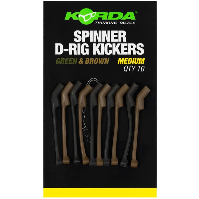 Korda Spinner D-Rig Kickers - Green & Brown