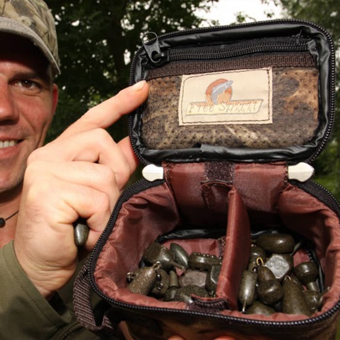 Korda Square Pear Swivel Fishing Lead In Use 2
