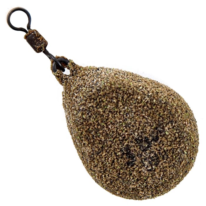 Korda Textured Flat Swivel Pear Fishing Lead 3.5oz