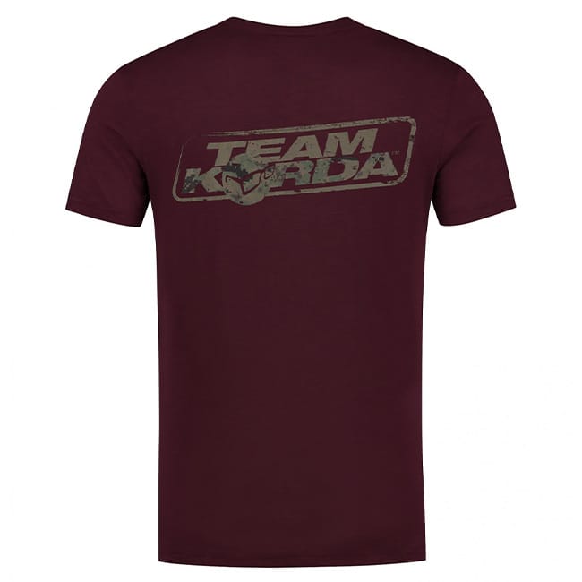 Korda TK Digi Kamo T-Shirt - Burgundy