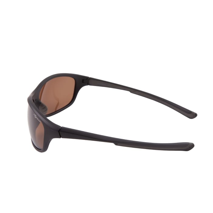 Korda Wraps MK2 Fishing Sunglasses Brown Left Side