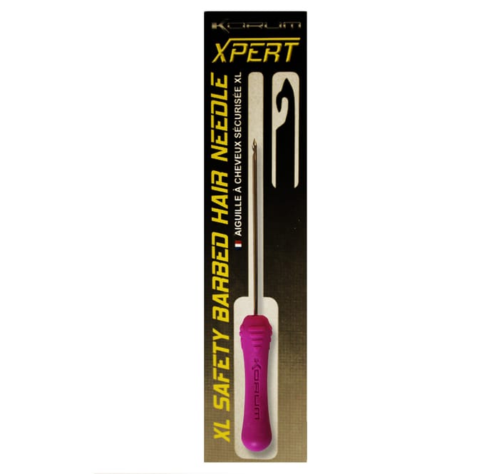 korum xl safety barbed hair needle
