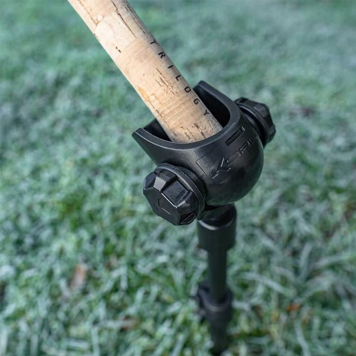 Korum Angle Tilt Fishing Butt Cups In Use 1