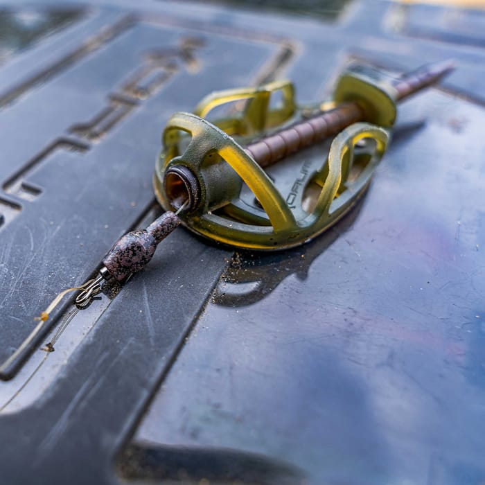 Korum Camo Bolt Buffer Bead - QC In Use 1