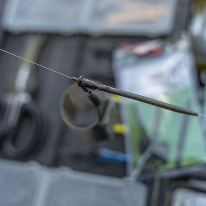Korum Camo Bolt & Run Fishing Rig Kit Small In Use 1