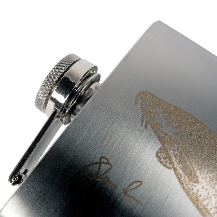 Korum Classic Hip Barbel Flask 7oz 1
