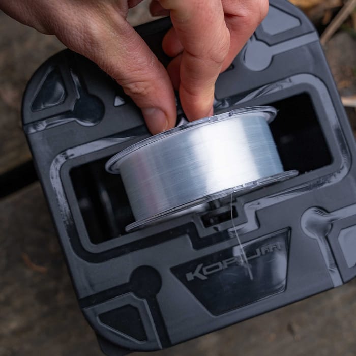 Korum Fishing Line Spooler In Use 1