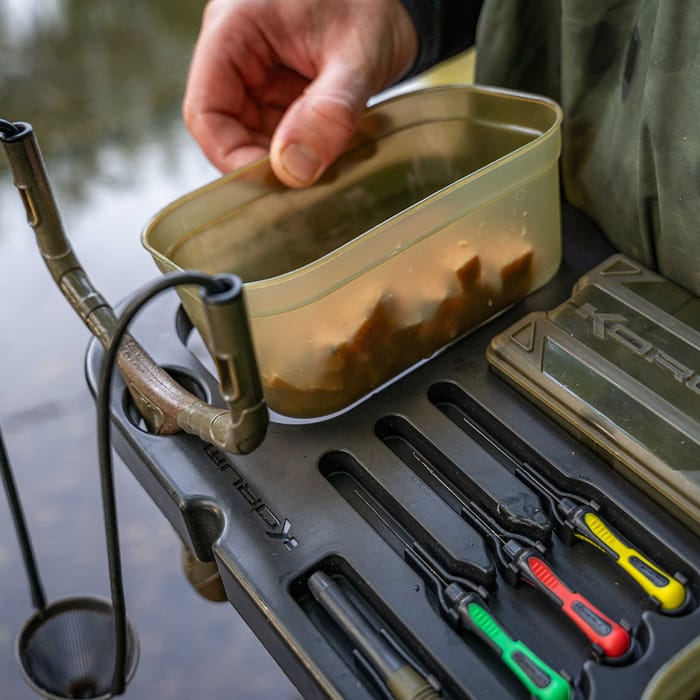Korum Glide Trotting Tray In Use 3