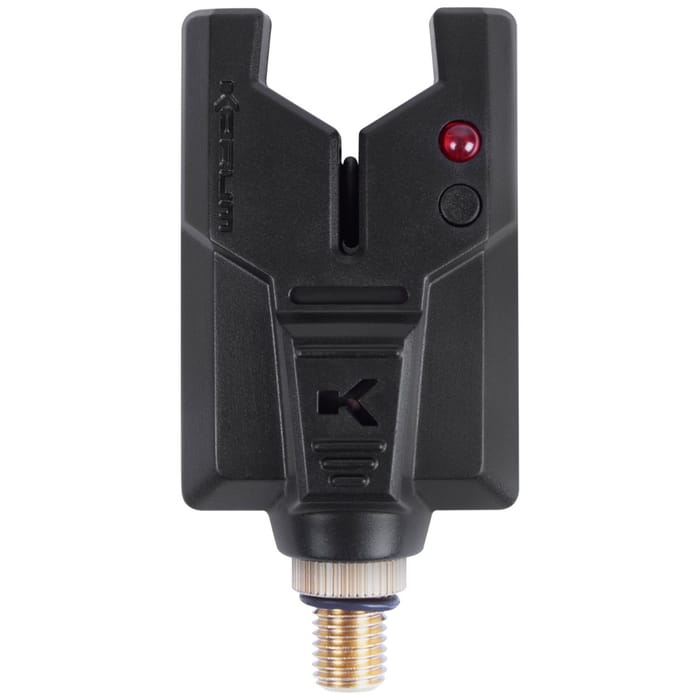 Korum KBI Compact Presentation Set 2 Rod Alarm Head Front 
