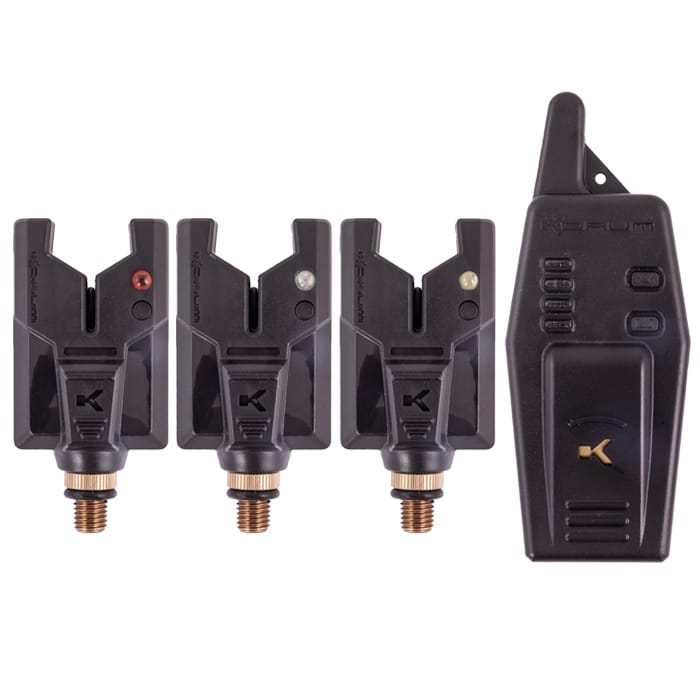 Korum KBI Compact Presentation Set 3 Rod | Korum Bite Alarms | Angling ...