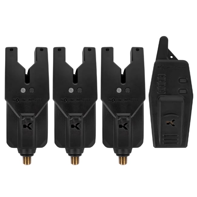 Korum KRI 3 Rod Remote Bite Alarm & Indicator Set