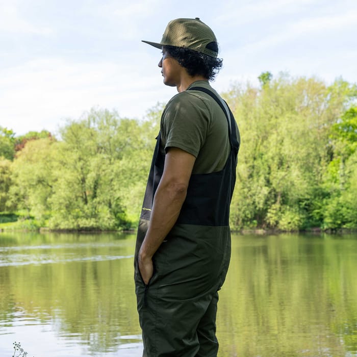 Korum Neoteric 5X5 Waterproof Suit In Use 3