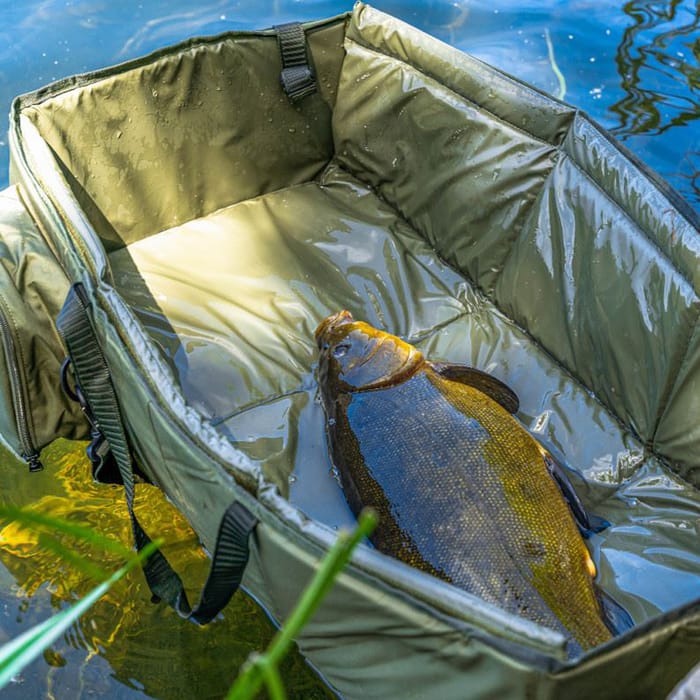 Korum Opportunist Mat Fishing Bag In Use 7