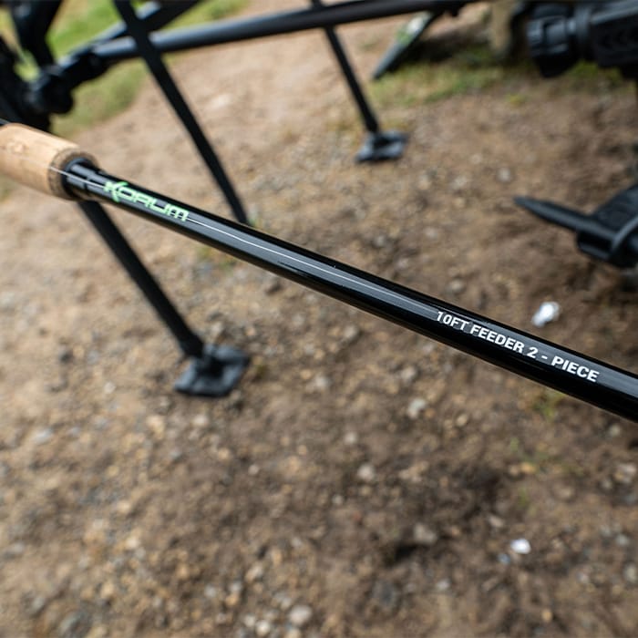 Korum Phase 1 Feeder Fishing Rod 10ft In Use 6