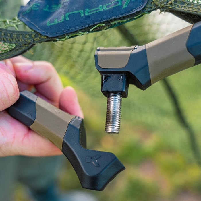 Korum Power Folding Triangle Latex Landing Net 6