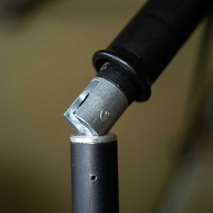 Korum Progress Graphite Brolly Shelter 50" Close Up 1