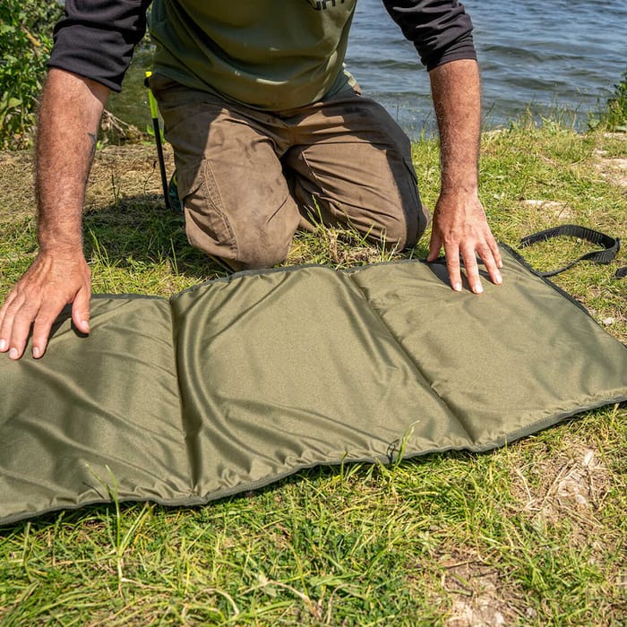 Korum Progress Roll Mat In Use 3