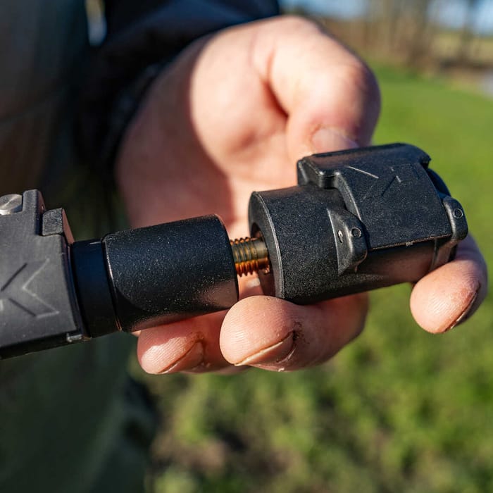 Korum Quick Release Adaptor In Use 2