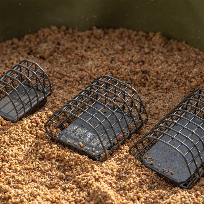 Korum River Cage Small Fishing Feeders In Use 4