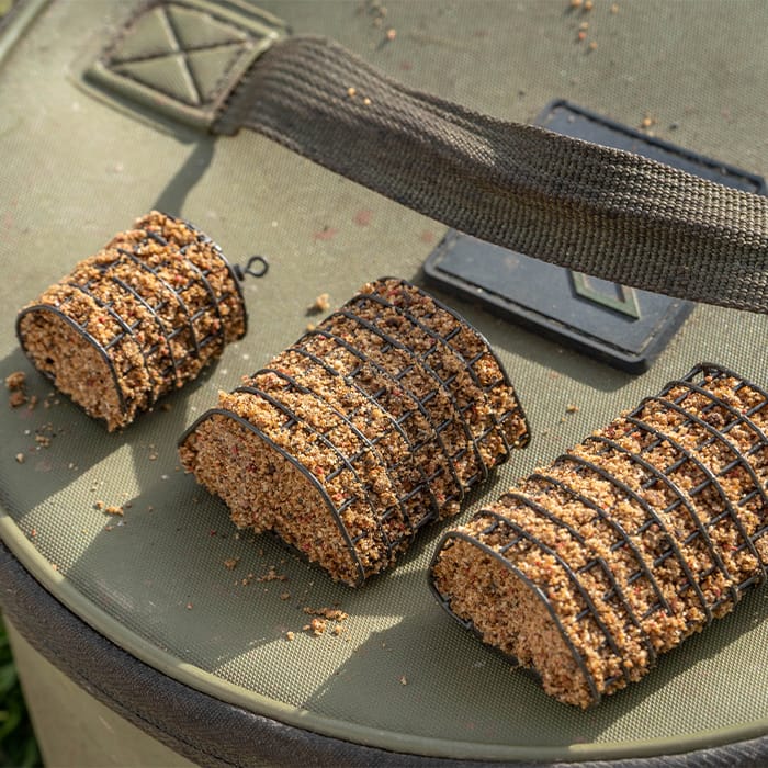 Korum River Cage Small Fishing Feeders In Use 6