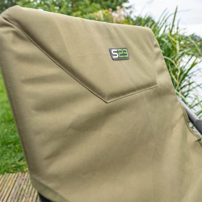 Korum S23 Compact Accessory Fishing Chair Close Up 5