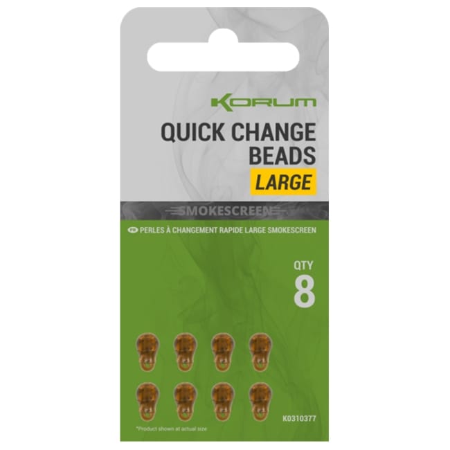 Korum Smokescreen Quick Change Beads - Large