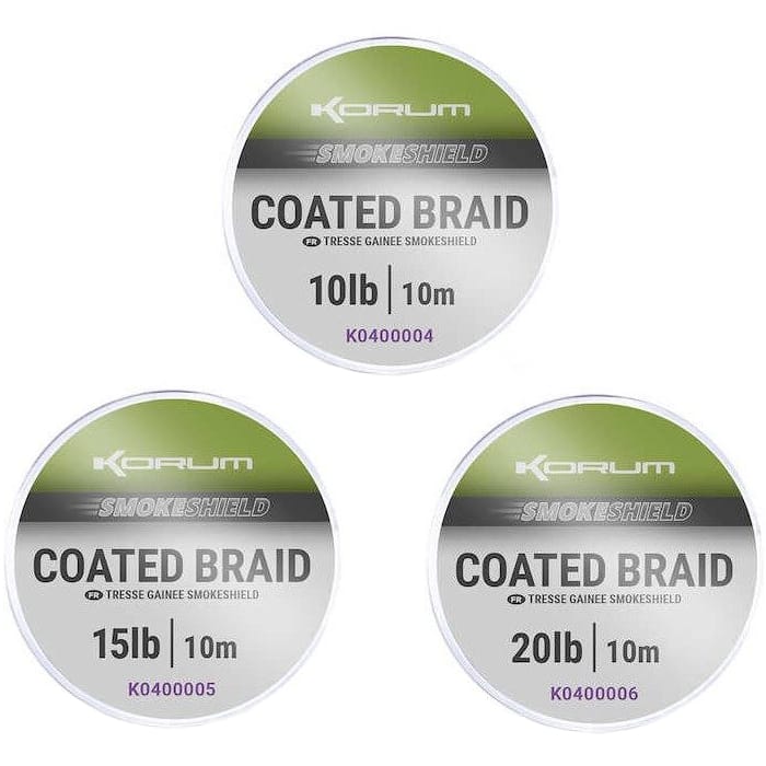 Korum Smokeshield Coated Fishing Braid 2