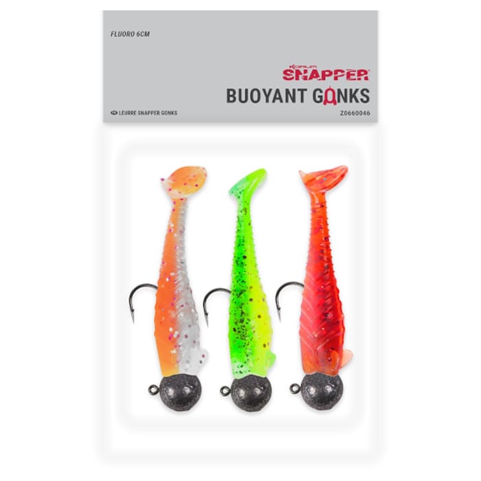 Korum Snapper Buoyant Gonks 6cm Fluoro