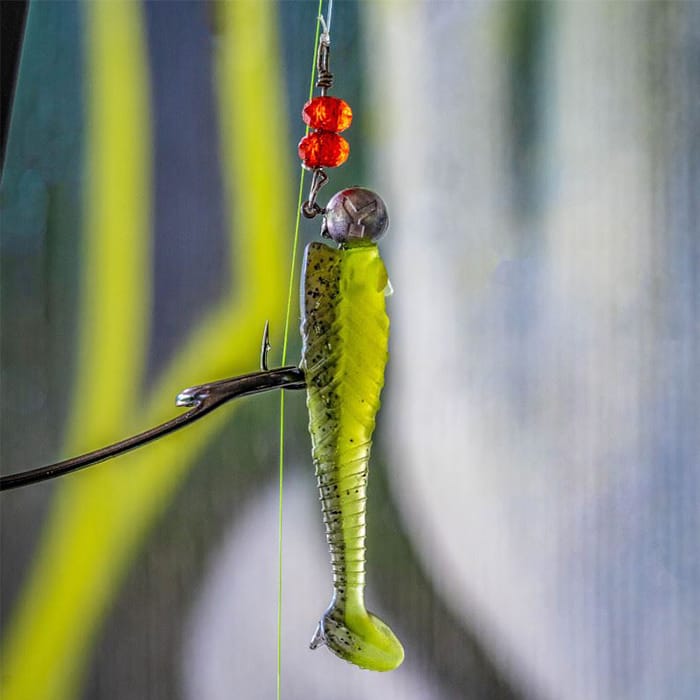 Korum Snapper Clicker Fishing Clip-Ons In Use 1