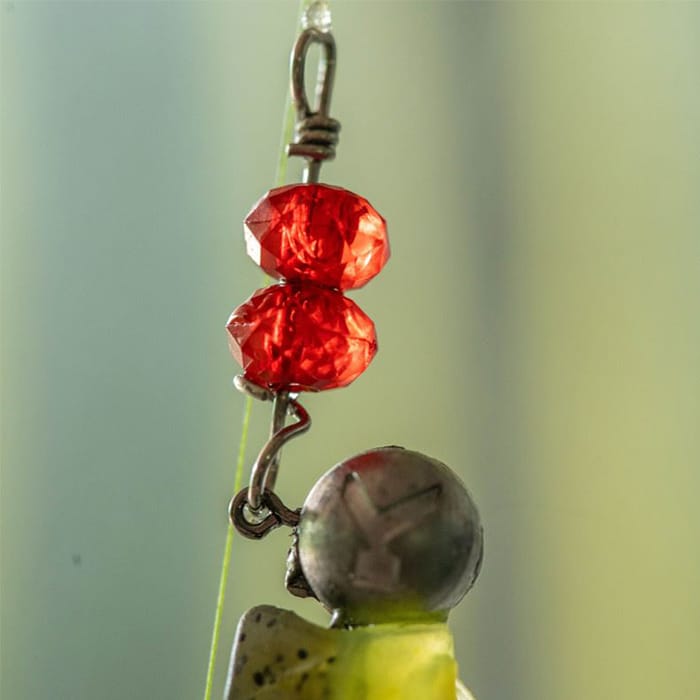 Korum Snapper Clicker Fishing Clip-Ons In Use 3