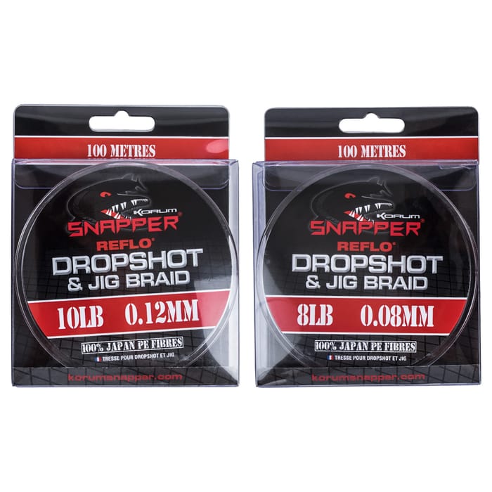 Korum Snapper Dropshot and Jig Braid