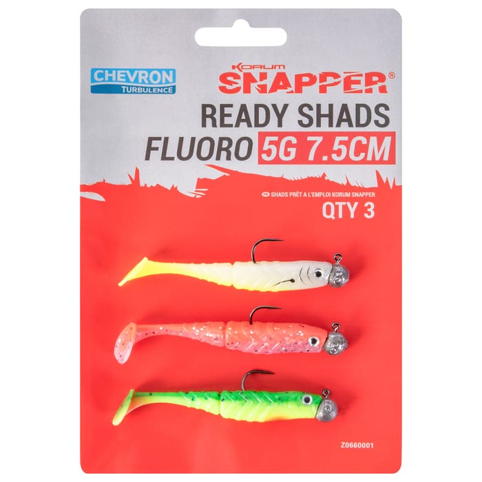 Korum Snapper Ready Shads 13