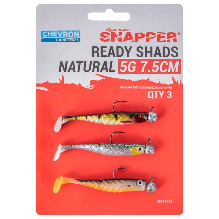 Korum Snapper Ready Shads 14