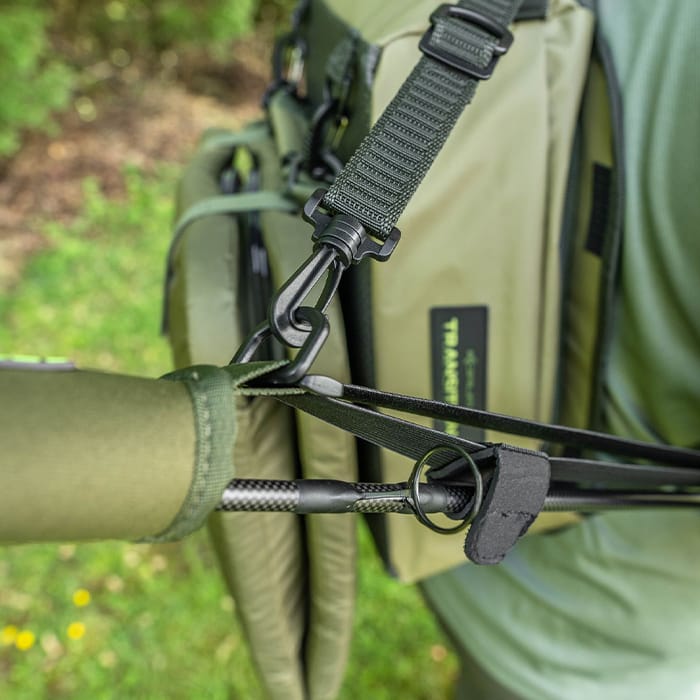 Korum Supa Lite Carry Luggage Fishing Strap Close Up Attachment 2