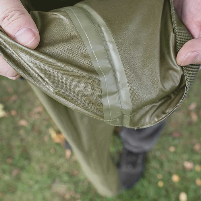 Korum Waterproof Fishing Net Sleeve Close Up Material