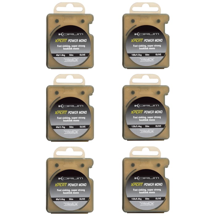 Korum Xpert Power Mono Hooklinks