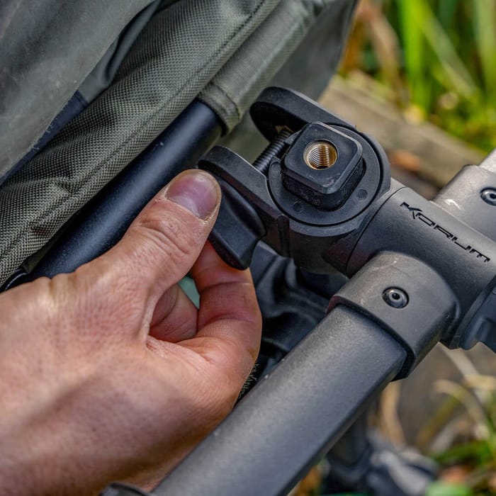 Korum XS Two Rod Arm & Rests Close Up 3