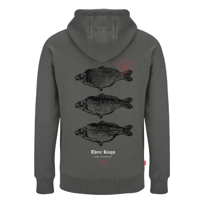 Kumu 3 Kings Hoodie - Grey