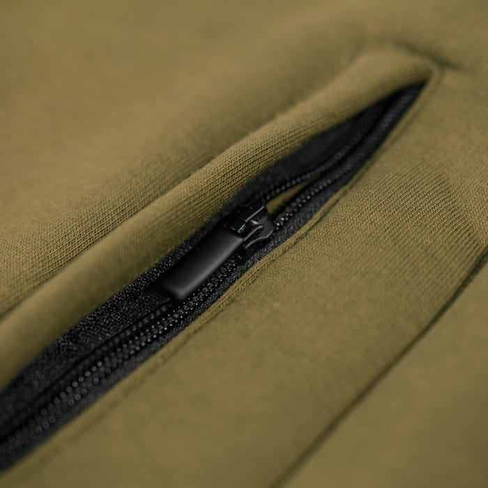 Kumu Cocoon Khaki Fishing Joggers Close Up Pocket