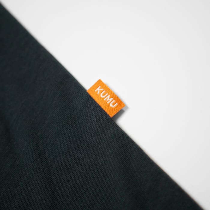 Kumu Ripples Tee T-Shirt Close Up 5