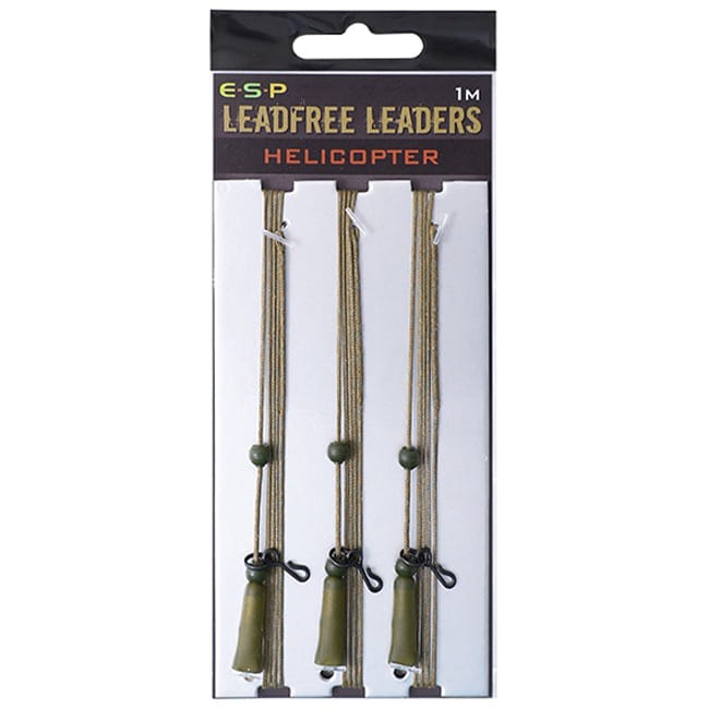 ESP Lead Free Helicopter Rig 1m - Weedy Green