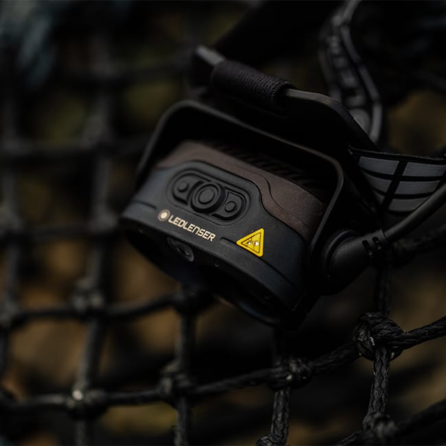 Ledlenser H19R Signature Headtorch Close Up 3