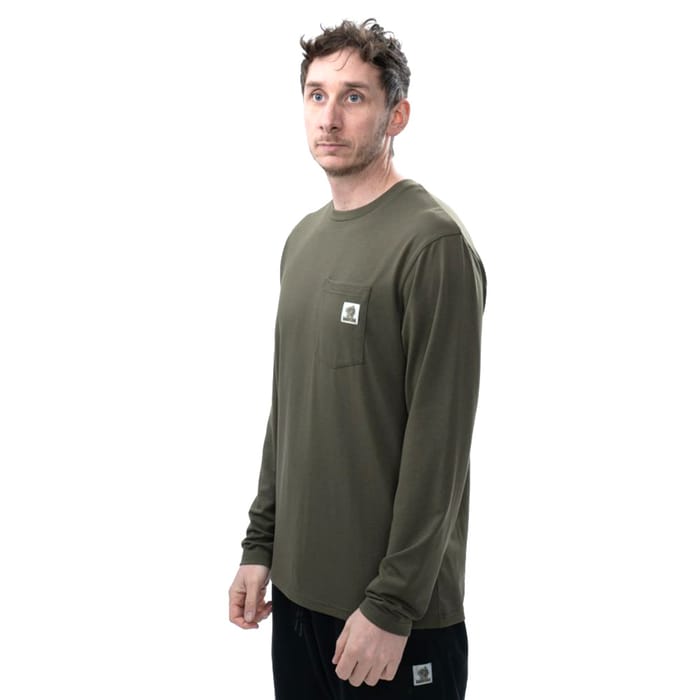 Nash Make It Happen Carp Logo Long Sleeve T-Shirt - Green