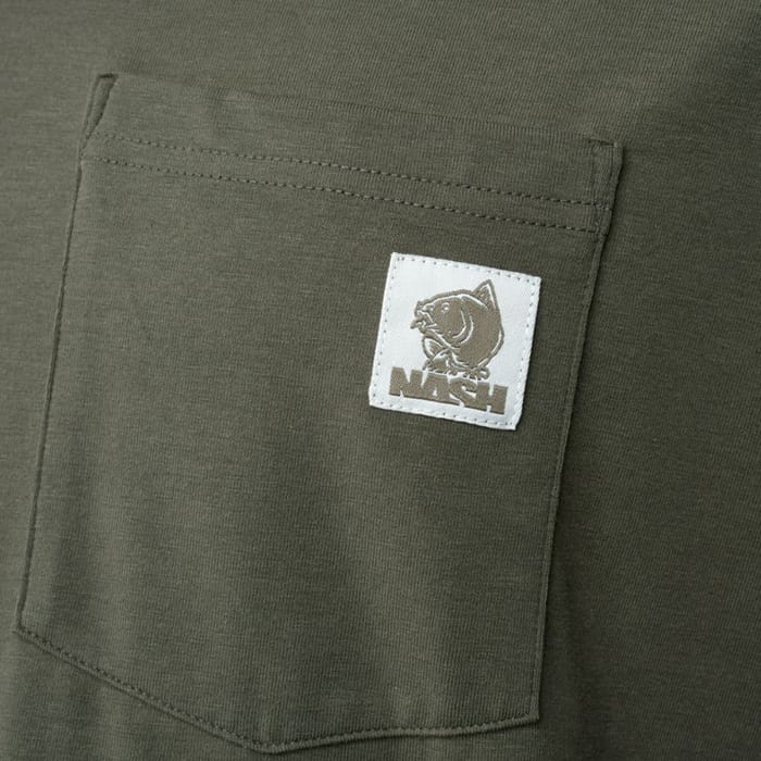 Nash Make It Happen Carp Logo Long Sleeve T-Shirt - Green